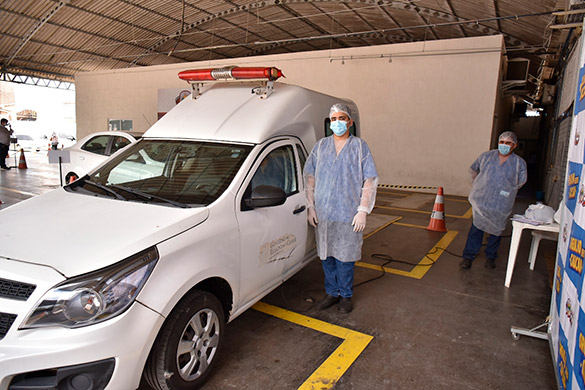Prefeitura de Caucaia realiza sanitização de carros oficiais